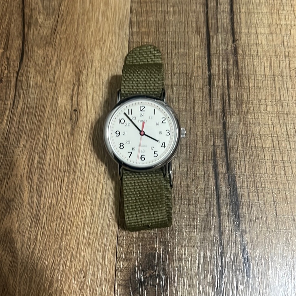 Green Wrist Watch